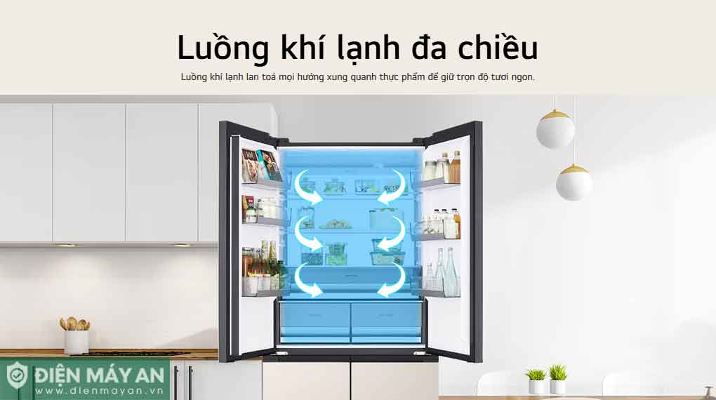 Tủ lạnh LG Inverter 502 Lít Multi Door F50BG